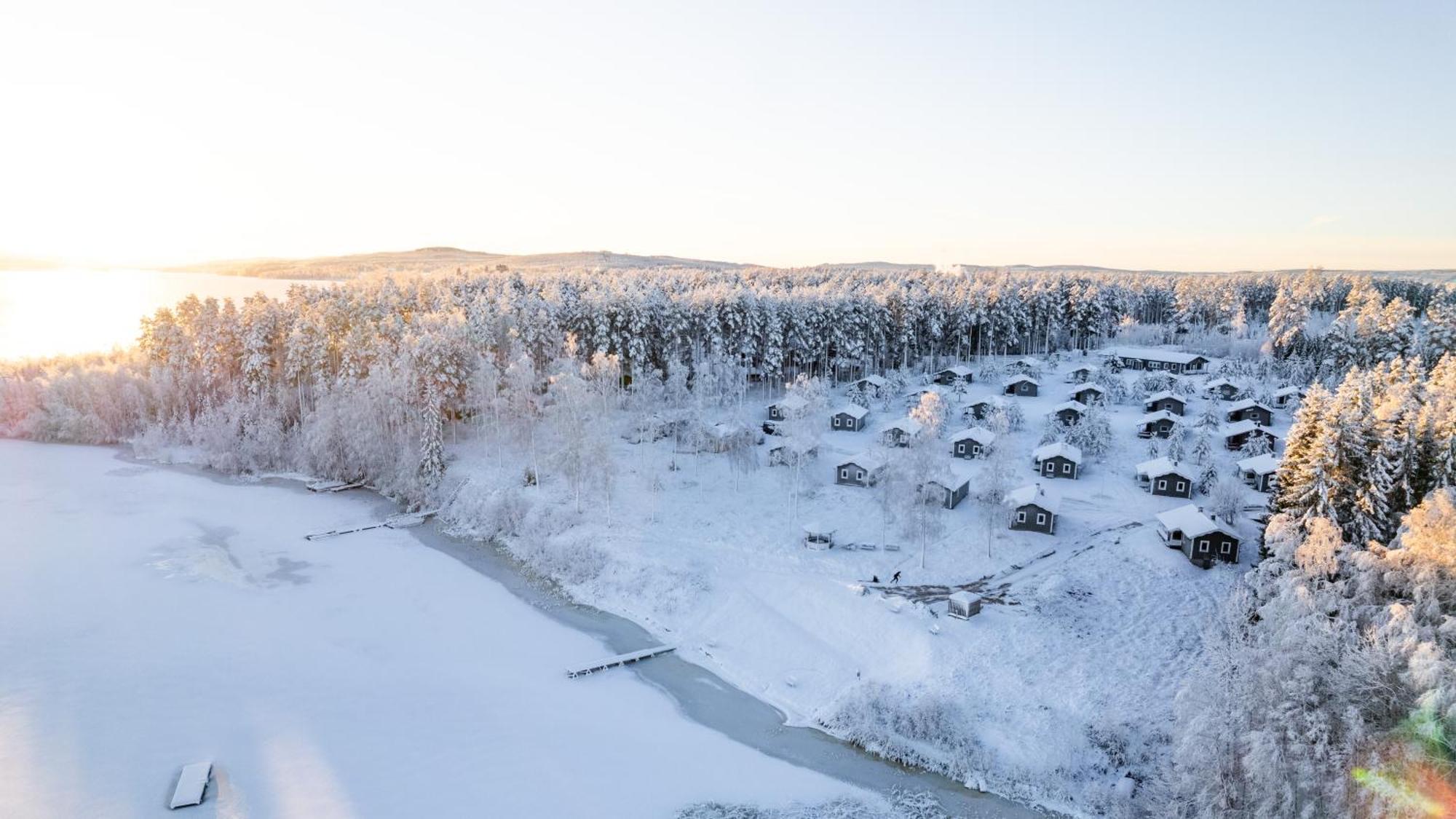 Apartmán Bjoernbyn Stugby Råda Exteriér fotografie